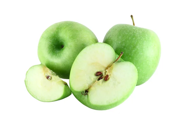 Geschnittene Äpfel — Stockfoto