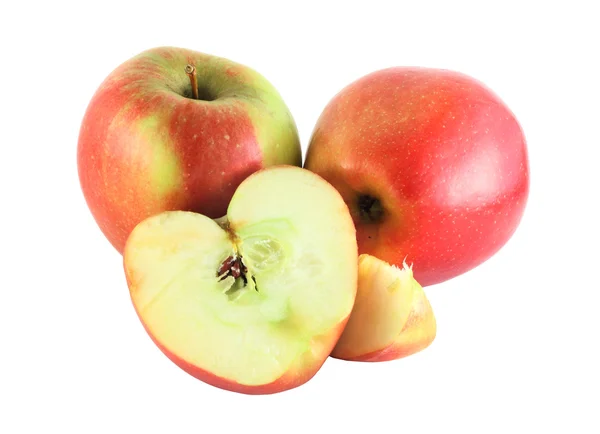 Kesilerek elma — Stok fotoğraf