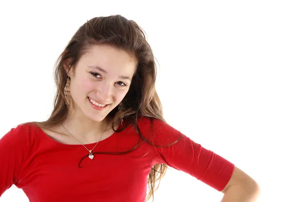 Portrait of a teenager girl — Stock Photo, Image