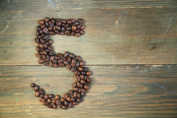 Coffee number five — Stock Photo, Image