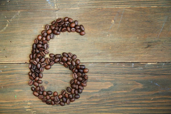 Kawa numer sześć — Zdjęcie stockowe