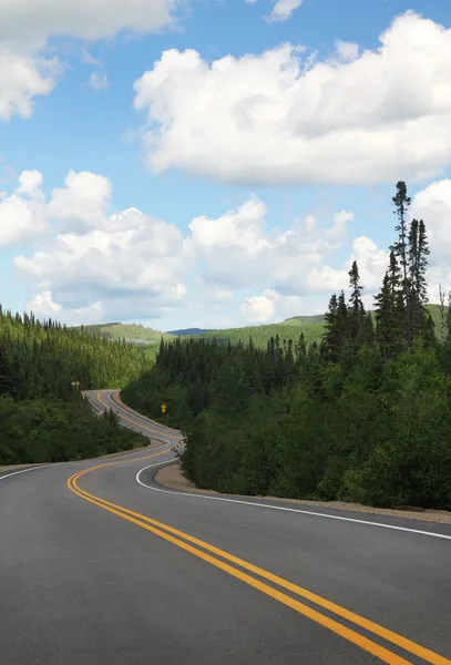 stock image Winding road