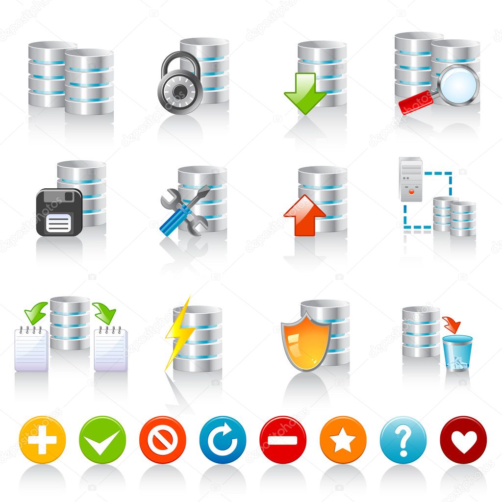 Database icons
