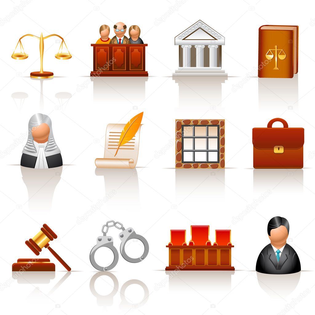 Law icons