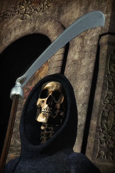 Death grim reaper — Zdjęcie stockowe