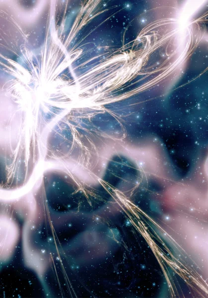 Supernova en nevel — Stockfoto