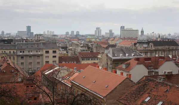 Stadsbilden i Zagreb, Kroatien — Stockfoto