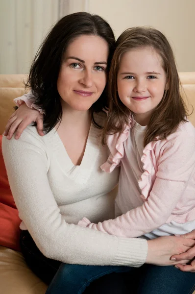 Love - child with mother portrait — Stock Photo, Image