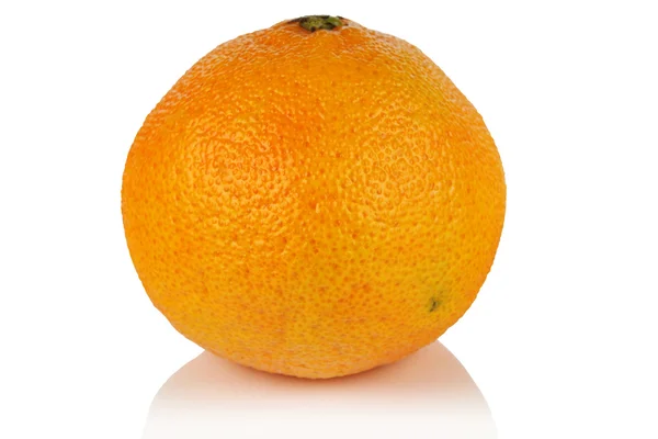 Fruta de mandarina sobre fondo blanco . — Foto de Stock