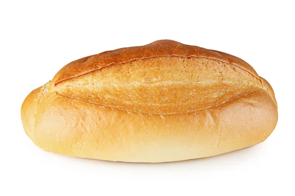 Pão sobre fundo branco. — Fotografia de Stock