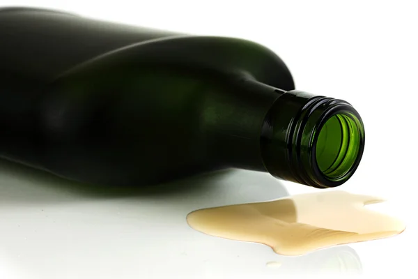 Zielone butelki szklane. — Zdjęcie stockowe