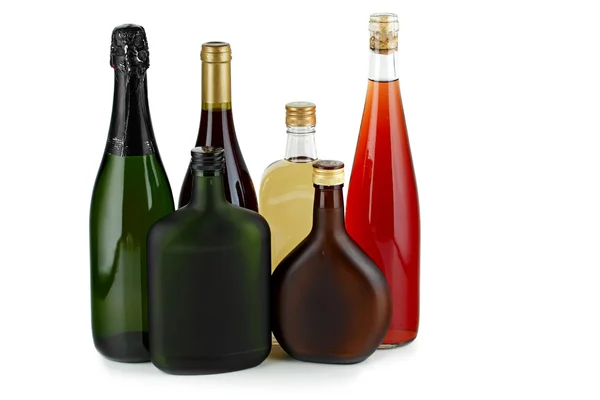Alcoholic beverages. — Stock Photo, Image