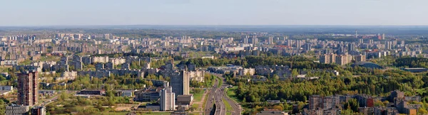 Mattina nella città di Vilnius - capitale della Lituania — Foto Stock