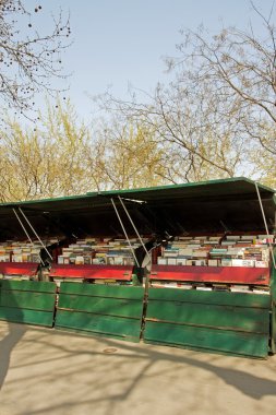 Booksellers in Paris clipart