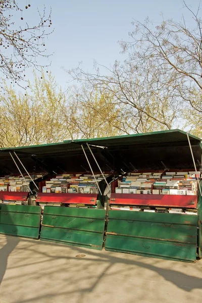 stock image Booksellers in Paris