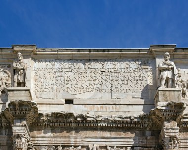 Arch of Constantine Rome Italy clipart