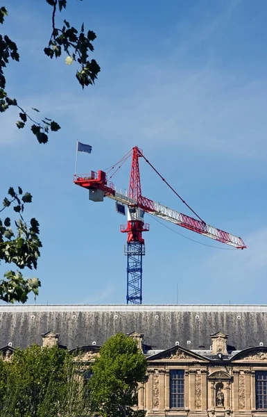 Crane en Paris Francia —  Fotos de Stock