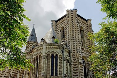 Church in Angers (Maine et Loire France) clipart