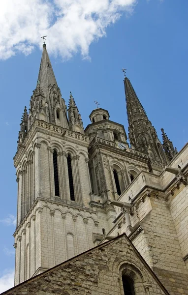 Анжерский собор (Франция) ) — стоковое фото