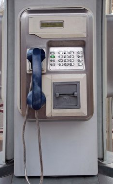 Public phone clipart