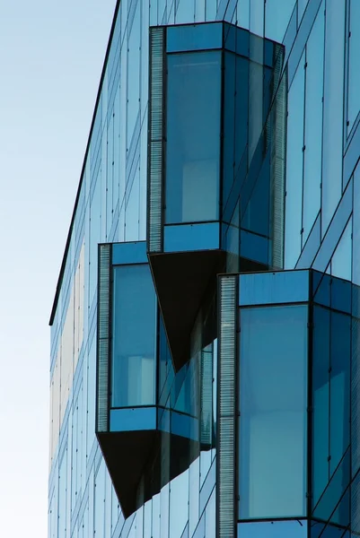 Moderní fasáda budovy — Stock fotografie
