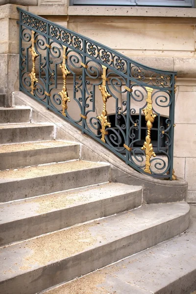 Bannister of a castle — Stock Photo, Image