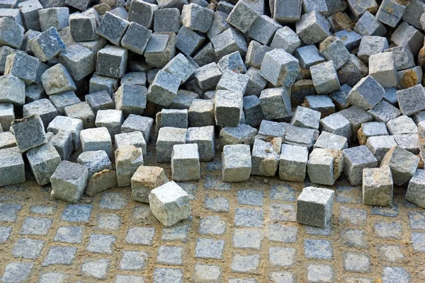 Depolanan Granit blokları - Stok İmaj
