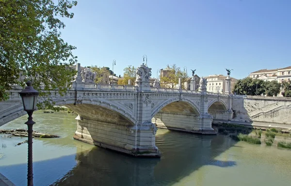 Puente Victor Emmanuel II (Roma Italia ) — Foto de Stock