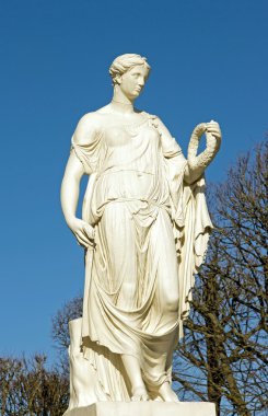 Victory, statue of the 18th century clipart