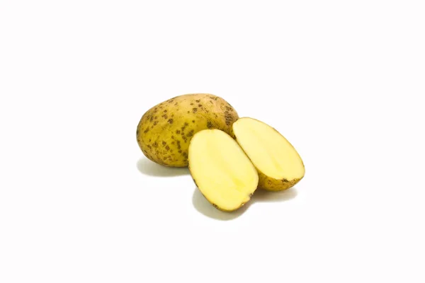 Batatas, cortadas em fatias — Fotografia de Stock
