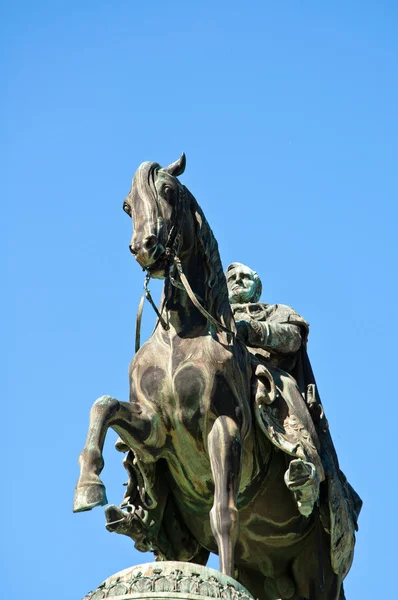 Estátua Rei João da Saxônia, Dresden, Alemanha — Fotografia de Stock