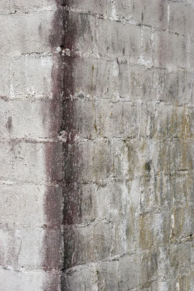 Corner of cement wall — Stock Photo, Image