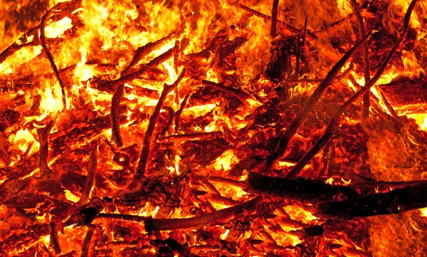 Спалювання пекло — стокове фото
