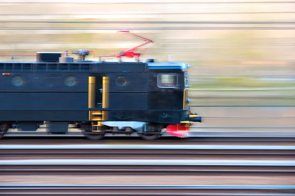 Чорний локомотива — стокове фото