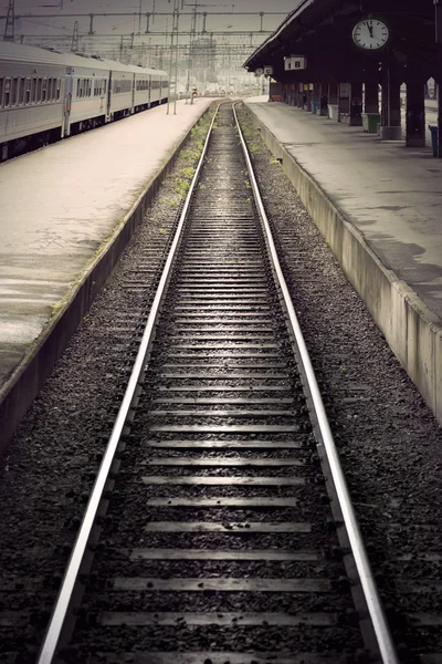 Vlakové nádraží — Stock fotografie