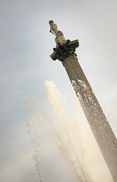 Lord nelson at Trafalgar Square — Stock Photo, Image