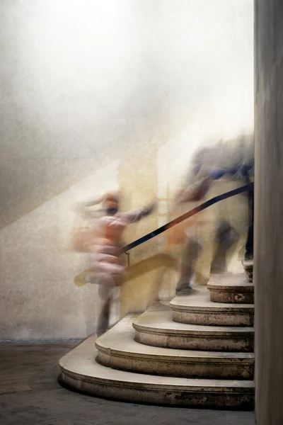 Dans l'escalier — Photo