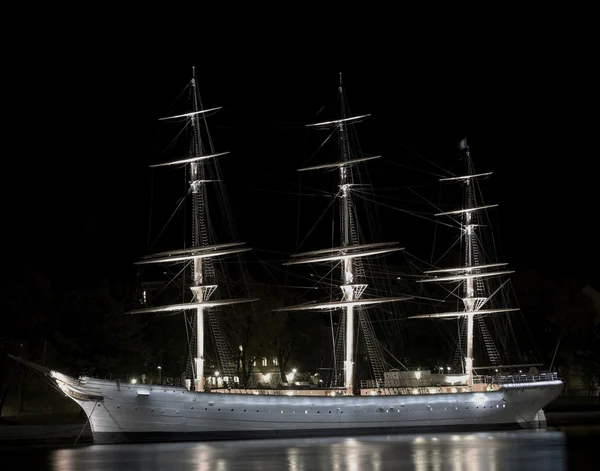 Sailing ship in Stockholm — Stock Photo, Image