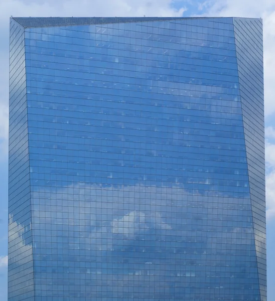 Edificio ufficio blu — Foto Stock