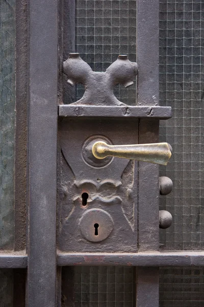 Brass handle — Stock Photo, Image
