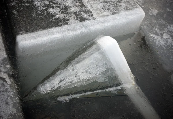 Buz şekilleri — Stok fotoğraf