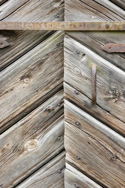 Holztür — Stockfoto