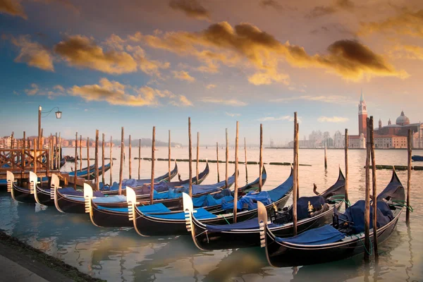 ヴェネツィアのゴンドラ,イタリア — ストック写真