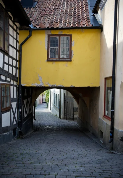 Stock image Street in Visby