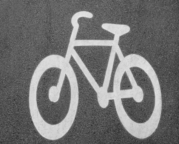 Wihite bicicleta — Fotografia de Stock