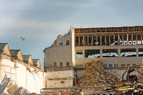 Edifício demolido — Fotografia de Stock