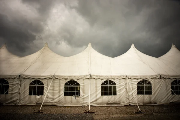 Tente blanche — Photo