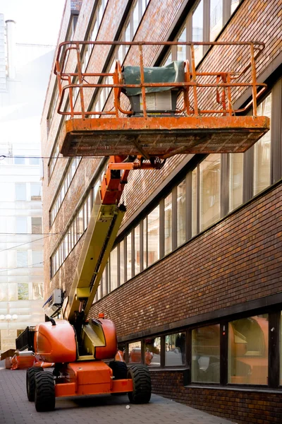 Elevated crane platform — Stock Photo, Image