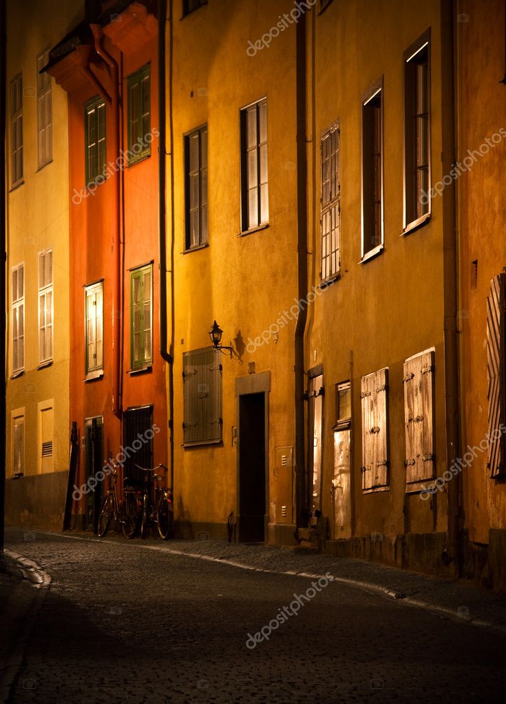 Фотообои Stockholm Old Town