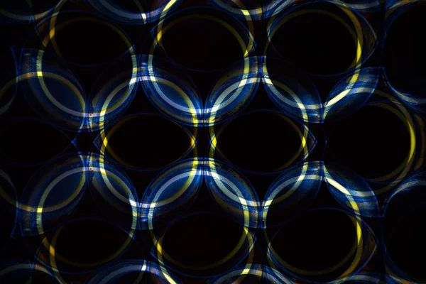Abstract blue and yellow pattern — Stock Photo, Image